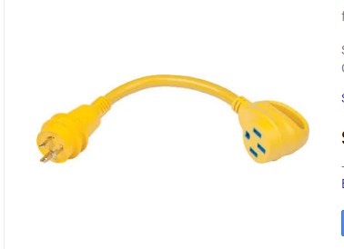 ParkPower 151250RV 15A 12/3 Heavy-Duty Extension Cord, 50'