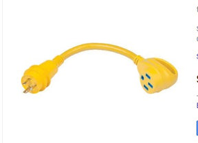 ParkPower 151250RV 15A 12/3 Heavy-Duty Extension Cord, 50'