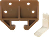 Prime-Line R 7084 Drawer Track Guide Kit, 2-1/4 in L x 23/32 in W x 1-11/16 in H Dimensions, For: 1/4 x 7/8 in Track