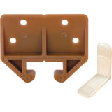 Prime-Line R 7084 Drawer Track Guide Kit, 2-1/4 in L x 23/32 in W x 1-11/16 in H Dimensions, For: 1/4 x 7/8 in Track