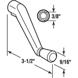 Prime-Line H 3685 Crank Handle, 3-1/2 in Projection, Zinc, Painted