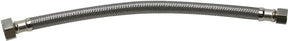 Fluidmaster B1F12 Water Supply Connector, 3/8 in Inlet, Compression Inlet, 1/2 in Outlet, FIP Outlet, 12 in L