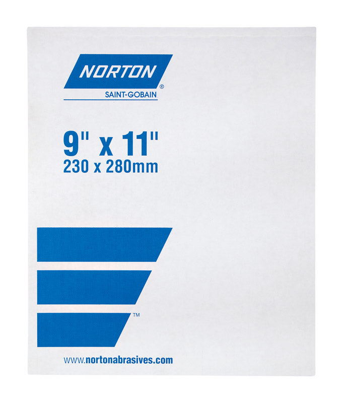 Norton Adalox 11 in. L X 9 in. W 36 Grit Aluminum Oxide All Purpose Sandpaper 25 pk, Pack of 25