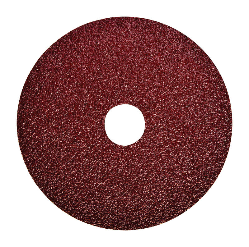 Norton 5 in. D X 7/8 in. Aluminum Oxide Fiber Disc 36 Grit 25 pc