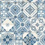 RoomMates 20.5 in. W X 16.5 in. L Mediterranian Tile Peel and Stick Wallpaper, Pack of 4