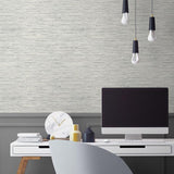 RoomMates 20.5 in. W X 16.5 in. L Grasscloth Peel and Stick Wallpaper, Pack of 4
