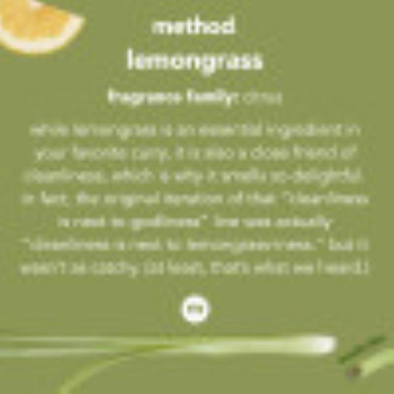 Method Lemongrass Scent Kitchen Degreaser 28 oz Spray, Pack of 8