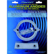 Martyr CMX11AL Streamlined Shaft Anode With Stainless Steel Allen Head, Aluminum