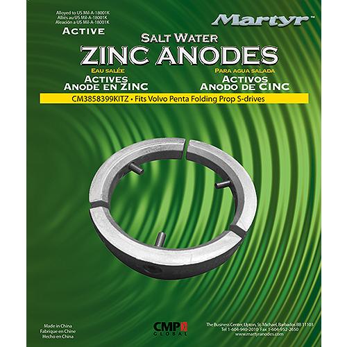 Volvo Penta Anode Kit - Zinc