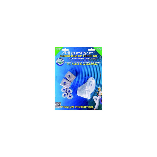 Martyr Replacement Prop Nut Anode, Aluminum, Series D