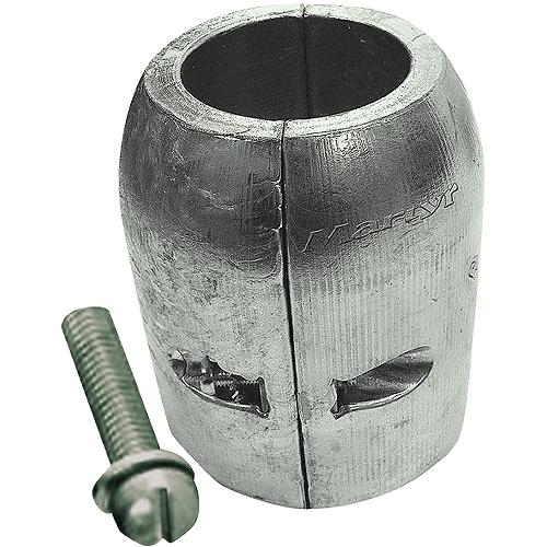 Martyr Clamp Shaft Anode With Stainless Steel Slotted Head