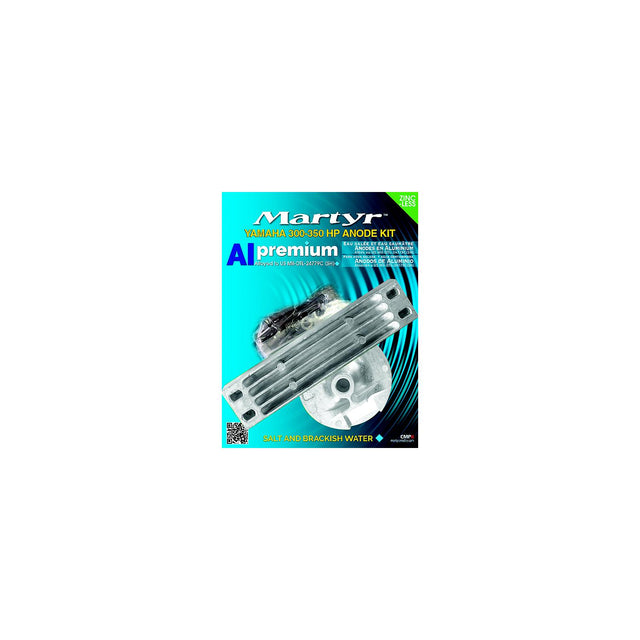 Martyr Pleasurecraft Propeller Nut & Anode Kit, Magnesium, Series B