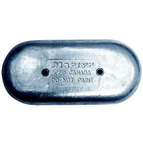 Martyr CMZ24BS Zinc Hull Anode (For Sea Ray) 1.25″ x 6.25″ x 14″