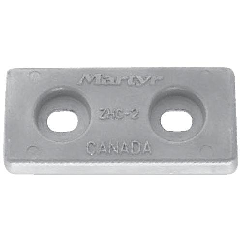 Martyr CMZHC5 Zinc Hull Anode 4″ x 8″