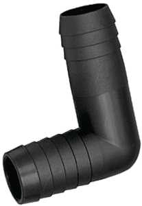 Green Leaf EB112P Hose Elbow, 1-1/2 x 1-1/2 in, Hose Barb, Polypropylene