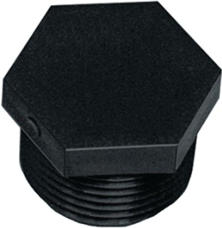 Green Leaf F1014P Pipe Plug, 1-1/4 in, MNPT, Black, Pack of 5