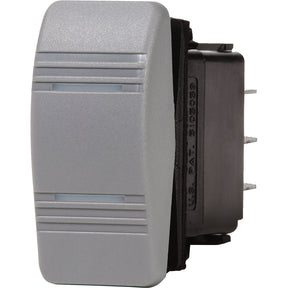 Blue Sea 8232 Water Resistant Contura III Switch, Gray, On-Off-On