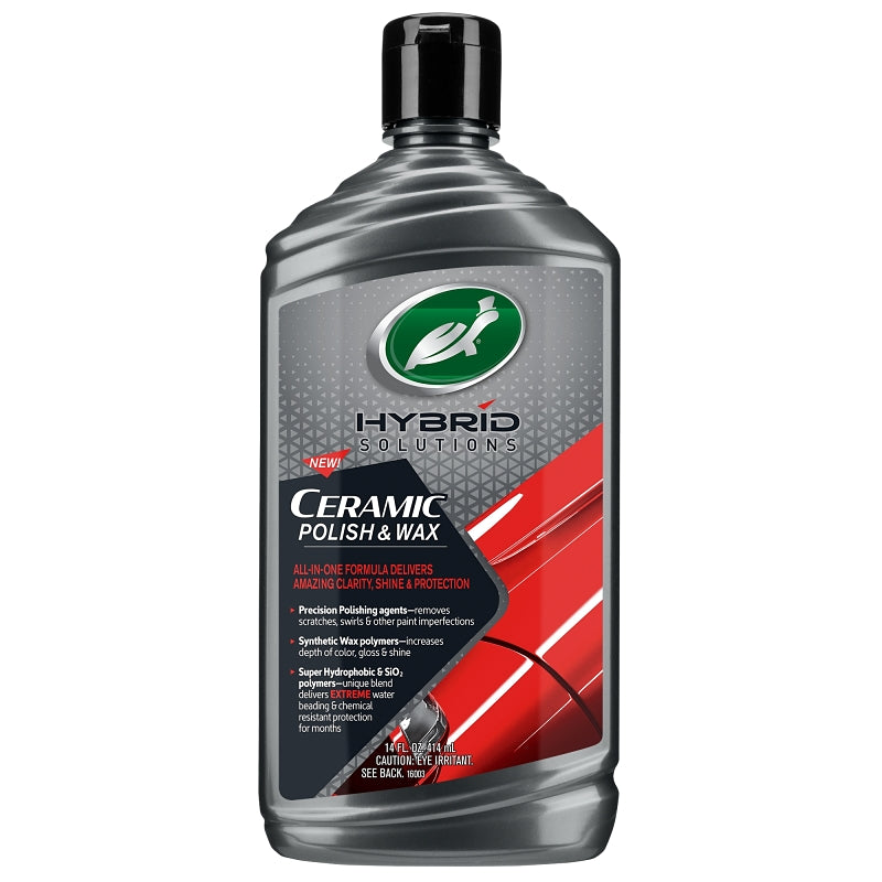 Turtle Wax 53412 Exterior Polish and Wax, 14 oz, Liquid, Fruity