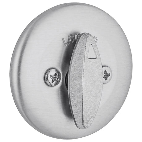 Kwikset 660 Series 66026DSMTCPRCAL Deadbolt, 3 Grade, 1-Sided Key, Satin Chrome, 2-3/8 to 2-3/4 in Backset, KW1 Keyway