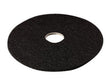 3M Scotch-Brite 20 in. D Non-Woven Natural/Polyester Fiber Floor Pad Black, Pack of 5