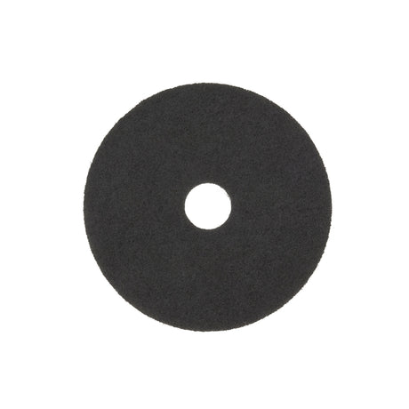 3M Scotch-Brite 20 in. D Non-Woven Natural/Polyester Fiber Floor Pad Black, Pack of 5