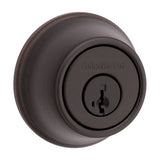 Kwikset 660 11P SMT F Deadbolt, Traditional, 3 Grade, Keyed Key, Zinc, Venetian Bronze, 2-3/8 to 2-3/4 in Backset