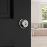 Kwikset 665 Series 665 15 SMT Deadbolt, 3 Grade, Keyed Key, Zinc, Satin Nickel, 2-3/8 to 2-3/4 in Backset