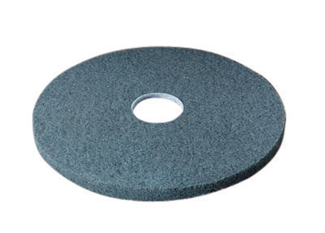 3M Scotch-Brite 17 in. D Non-Woven Natural/Polyester Fiber Floor Pad Blue, Pack of 5