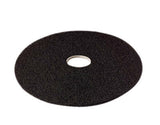 3M 17 in. D Non-Woven Natural/Polyester Fiber Floor Polishing Pad Black, Pack of 5