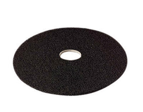3M 17 in. D Non-Woven Natural/Polyester Fiber Floor Polishing Pad Black, Pack of 5