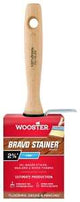 Wooster F5116-2 3/4 Paint Brush, White, Hardwood Handle, 2-3/4 in W, Stain Brush, China Bristle