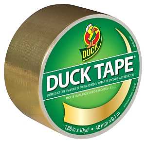 Duck 280748 Duct Tape, Gold, 8 mil Thick, 10 yd L, 1.88 in W