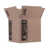 Duck 280728 Packing Box, 15 in L, 16 in W, 42 lb Capacity, Kraft, Brown