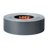 T-Rex 242949 Duct Tape, 30 yd L, 1.88 in W, Gun Metal Gray