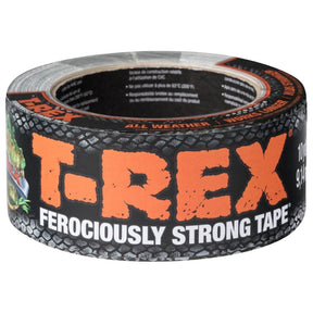 T-Rex 242969 Duct Tape, Solid, 10 yd L, 1.88 in W, Gunmetal Gray