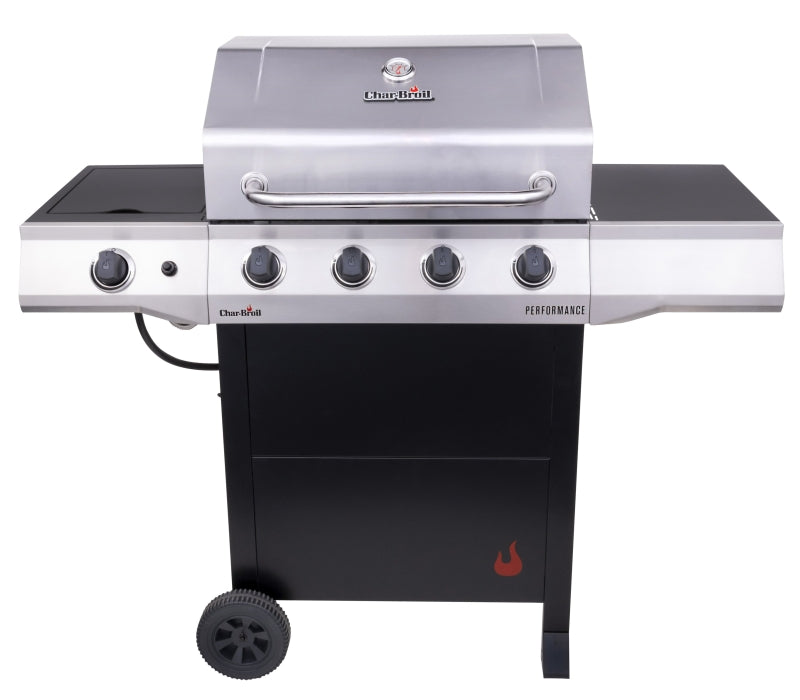 Char-Broil Performance 463351021 Gas Grill with Chef's Tray, Liquid Propane, 2 ft 1/2 in W Cooking Surface, Steel