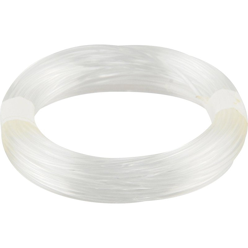 OOK 50103 Picture Hanging Wire, 15 ft L, Nylon, Clear, 30 lb