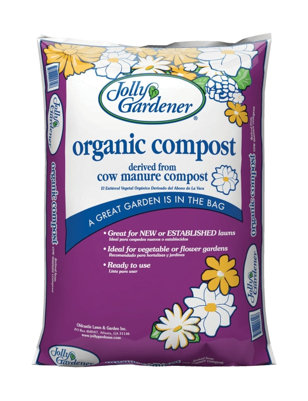 Jolly Gardener 50055025 Series Composted Cow Manure, 40 lb Bag