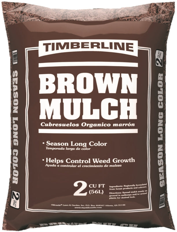 Timberline 52058059 Mulch, Brown, 2 cu-ft Bag