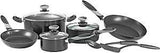 T-fal MIR-A797SA84M Cookware Set, Aluminum, Black, 10-Piece