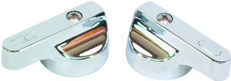 US Hardware P-678C Faucet Handle, Metal, Chrome Plated