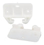US Hardware WP-8813C Drawer Guide, Plastic, White, Pack of 6