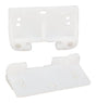 US Hardware WP-8814C Drawer Guide, Plastic, White, Pack of 6