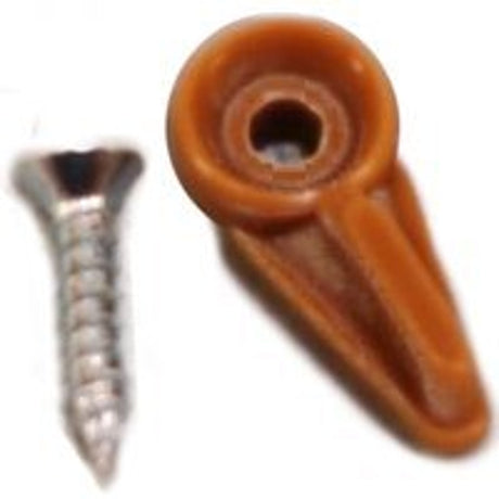 US Hardware WP-8831C Screen Clip, 1/2 in, Nylon