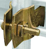SuperStrut Z703 1-25 Pipe Clamp, Steel, Gold, Galvanized, 25/PK