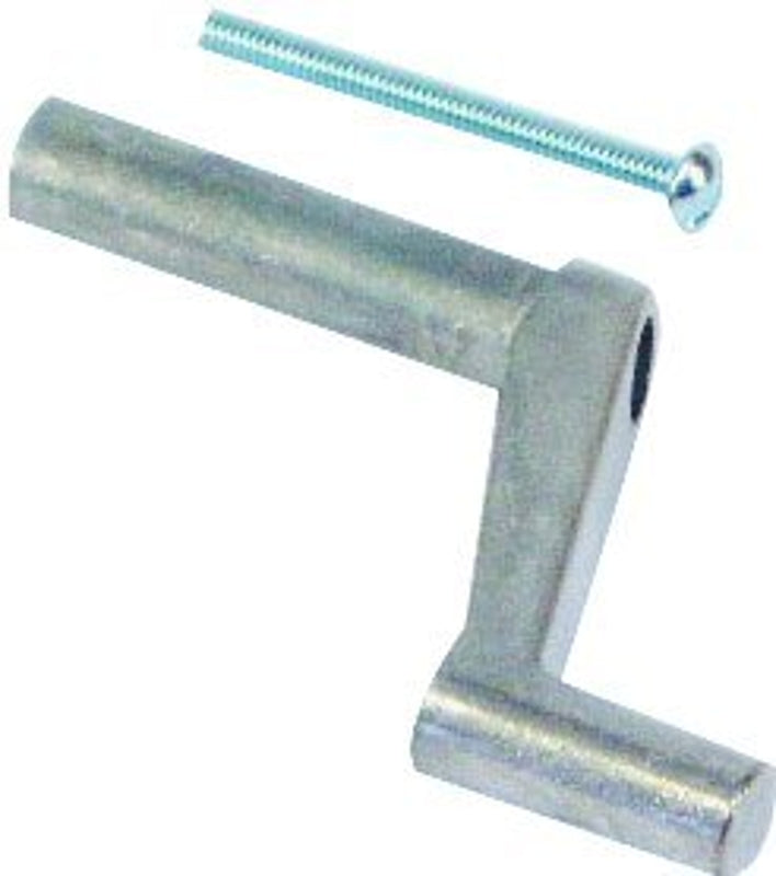 US Hardware WP-8884C Window Crank with Bolt, Mill, Zinc, 1/CD