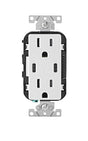 Decora PJ263-I Switch Wallplate, 4.88 in L, 3.13 in W, 3-Gang, Thermoplastic Nylon, Ivory