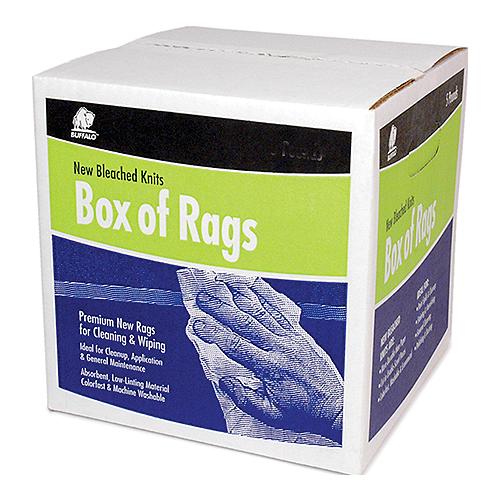 Buffalo New Bleached White Knit Wipers