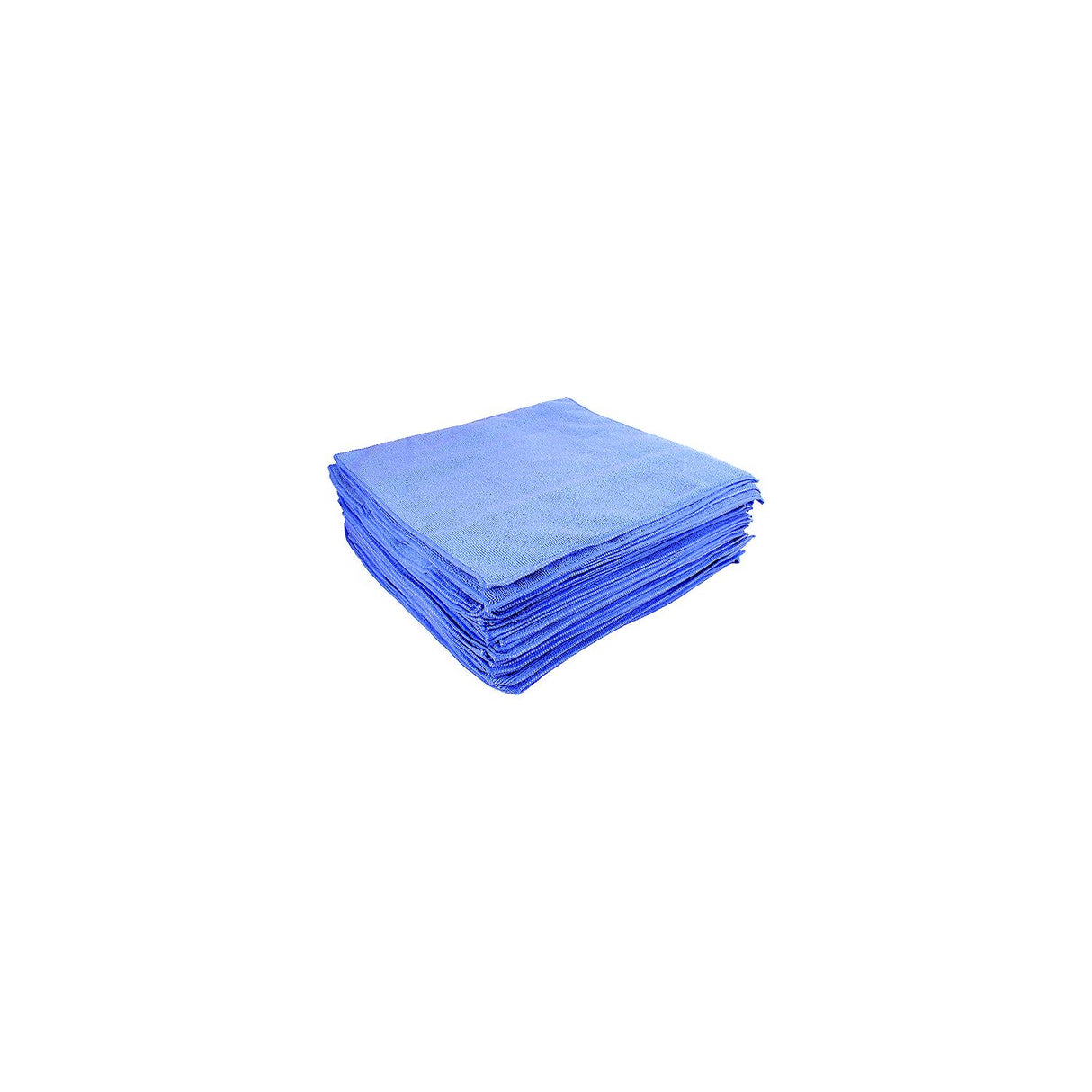 Buffalo Microfiber Cloths 16″ x 16″, Blue 20/Pk, Pack of 20, Pack of 20