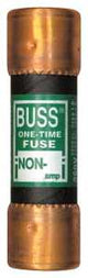 Bussmann NON-40 Fuse, 40 A, 250 VAC, 125 VDC, 50 kA Interrupt, Melamine Body, Cartridge Fuse, Pack of 10